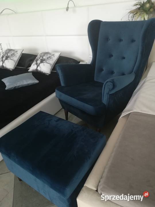 Fotel Uszak różne kolory Styl Skandynawski sprzedam
