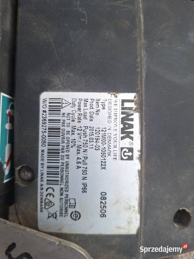 Siłownik elektryczny sulky dx Faszcze sprzedam
