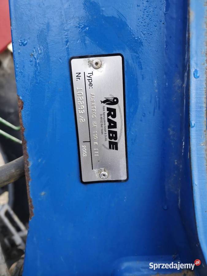 Pług 3 skibowy ażur Rabewerk Albatros import Maków