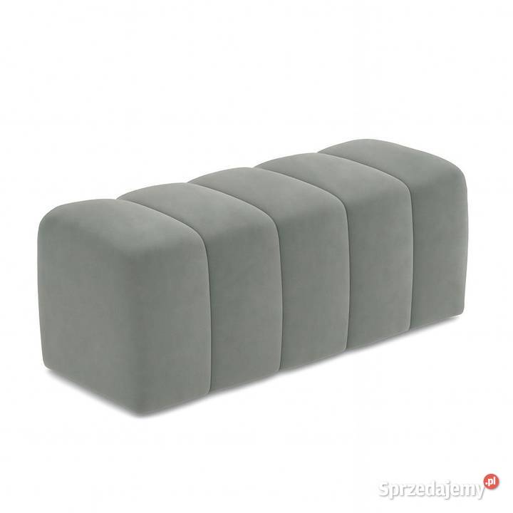 Pufa Tapicerowane Bubble Premium Popielata Edite mazowieckie Warszawa