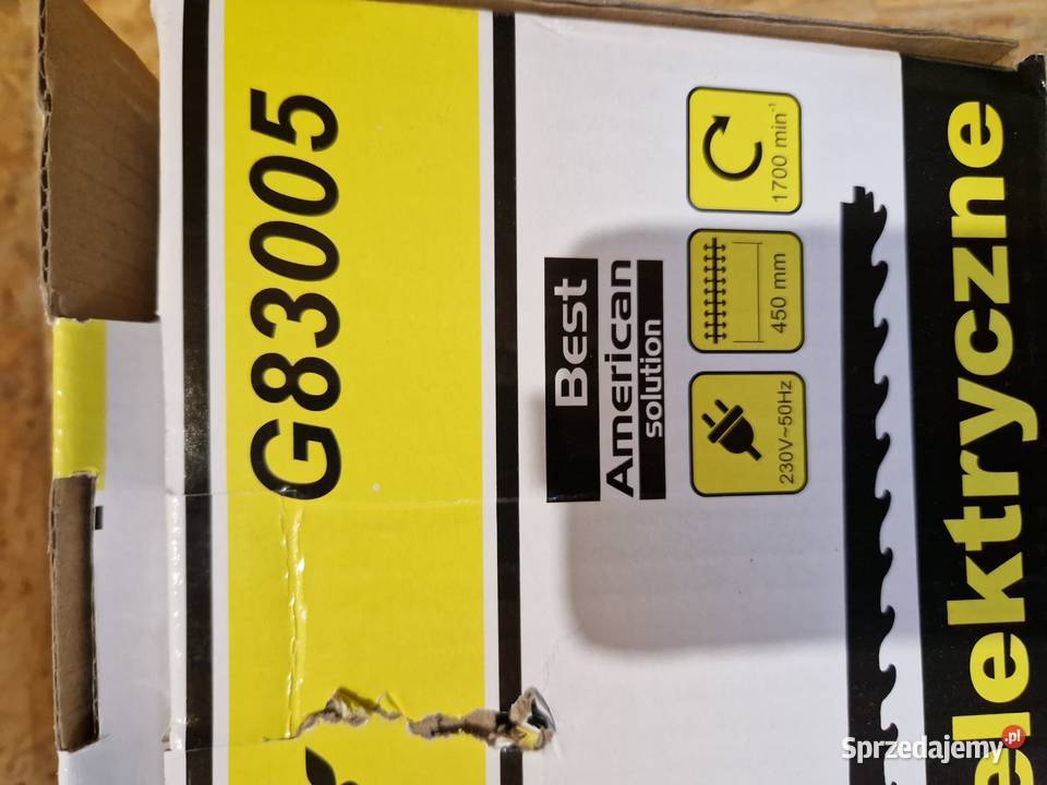 Nożyce do żywopłotu elektryczne 450mm JG geko wielkopolskie Głogowa sprzedam