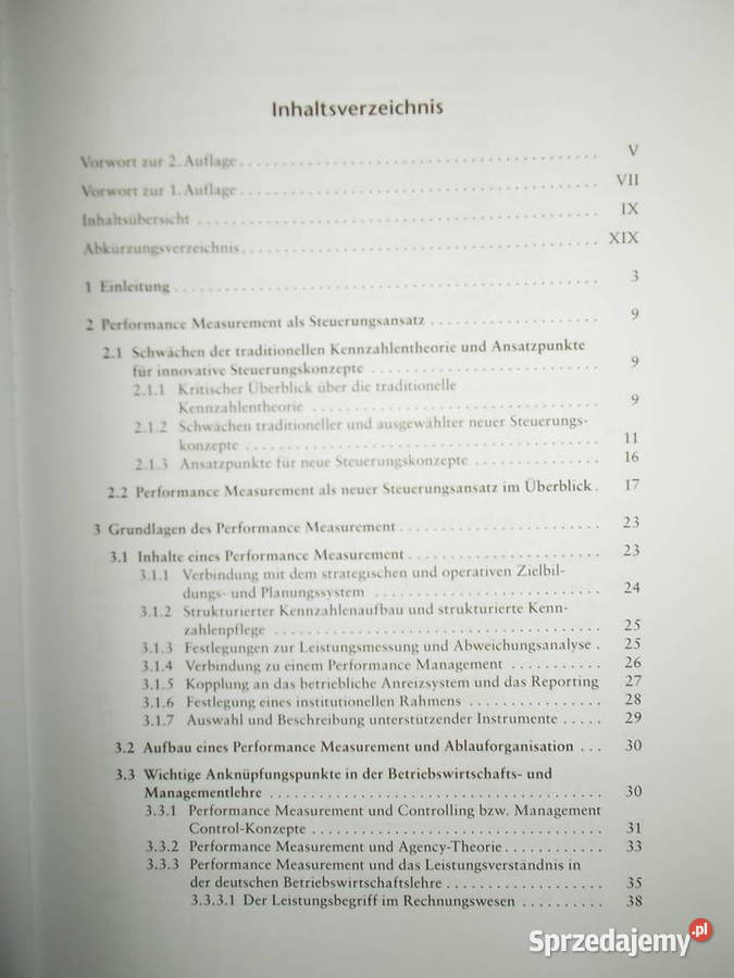 Performance MeasurementRonald Gleich wielkopolskie Poznań