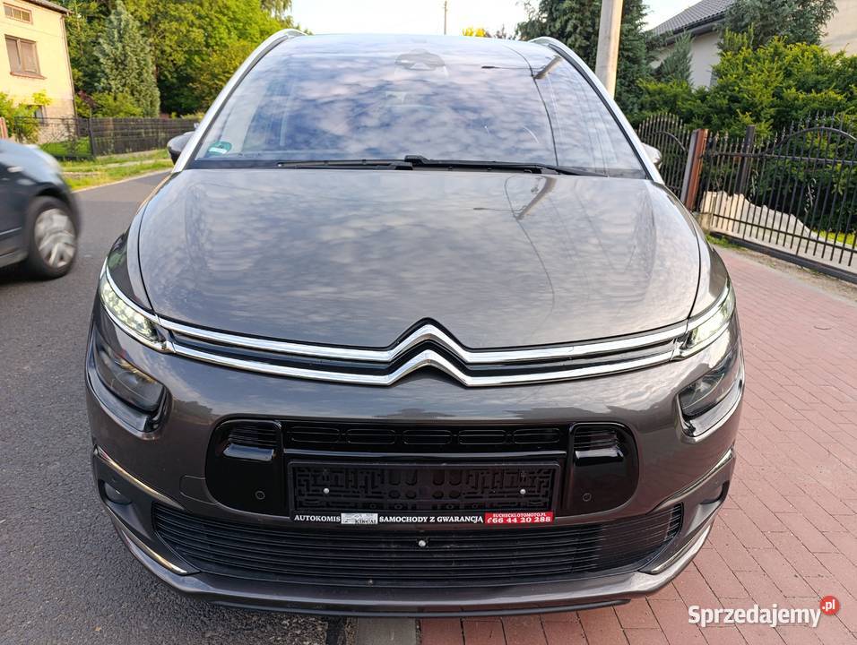 Citroen C4 Spacetourer 20 HDi 2017r 7 osobowy śląskie Koziegłowy