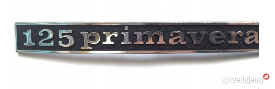 EMBLEMAT ZNACZEK PIAGGIO VESPA 125 PRIMAVERA Bielsk Podlaski