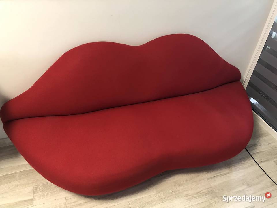 Sofa czerwona usta Warszawa sprzedam