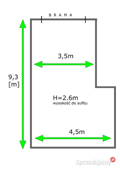 Wynajmę dom z garażem na magazyn materiałów Nieruchomości Bochnia sprzedam