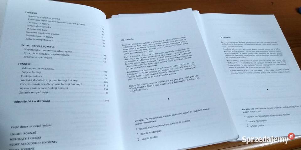 Matematyka 7 podręcznik klasy siódmej 12 Podręczniki Gdańsk sprzedam
