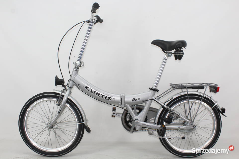 ALUMINIOWY ROWER SKŁADANY CURTIS KOŁA 20 3 BIEGI dolnośląskie Milicz