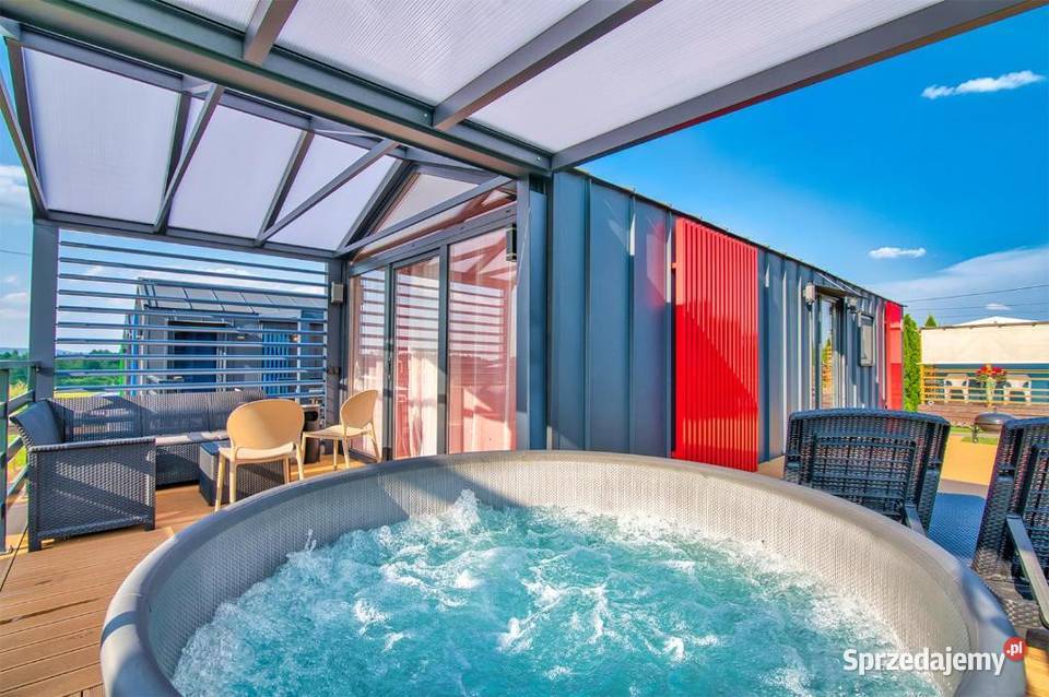 Domek na wynajem z prywatnym jacuzzi Zator