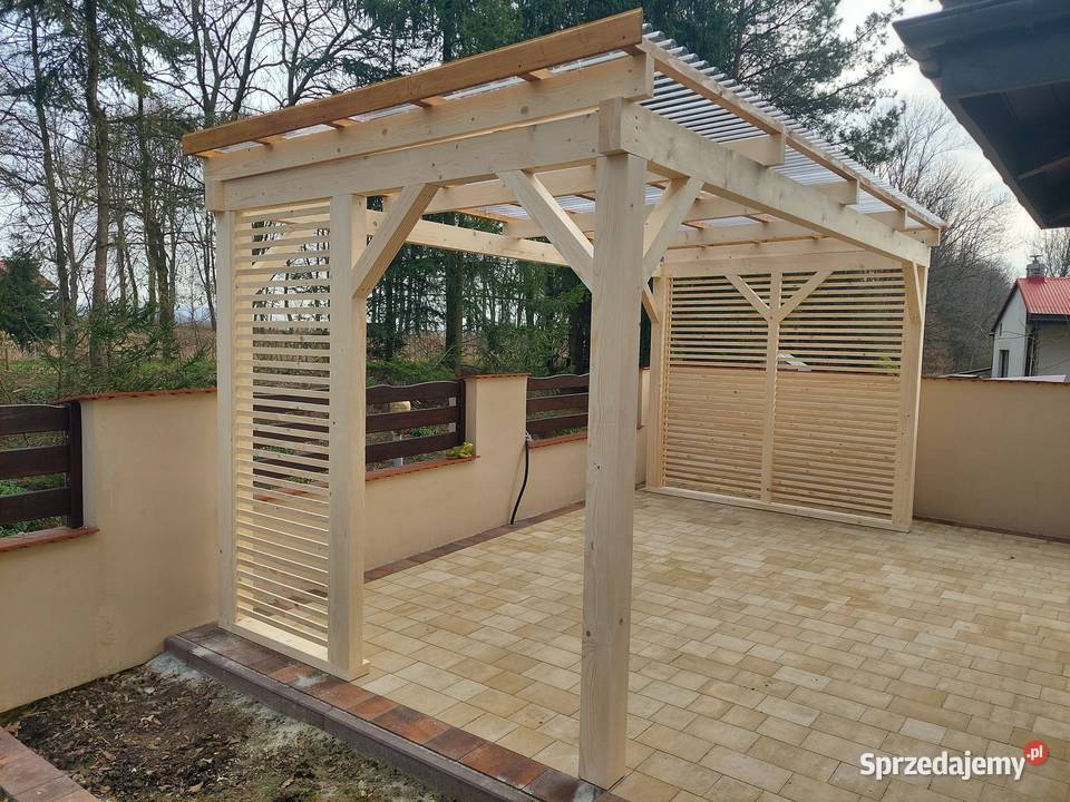 Pergola 3x5 Altana Zadaszenie Dach Poliwęglan małopolskie Smolice sprzedam