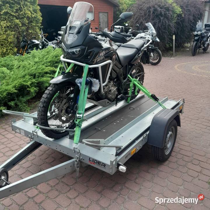 Przyczepka motocyklowa wynajem przewóz quada Wielopole Skrzyńskie
