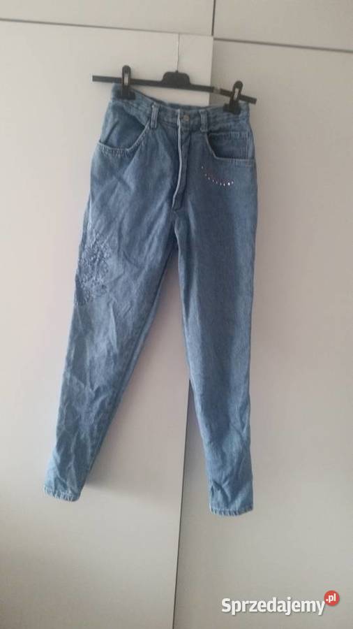 Włoskie spodnie jeansowe Bianca Maria Caselli Rozmiar 36(S) Warszawa