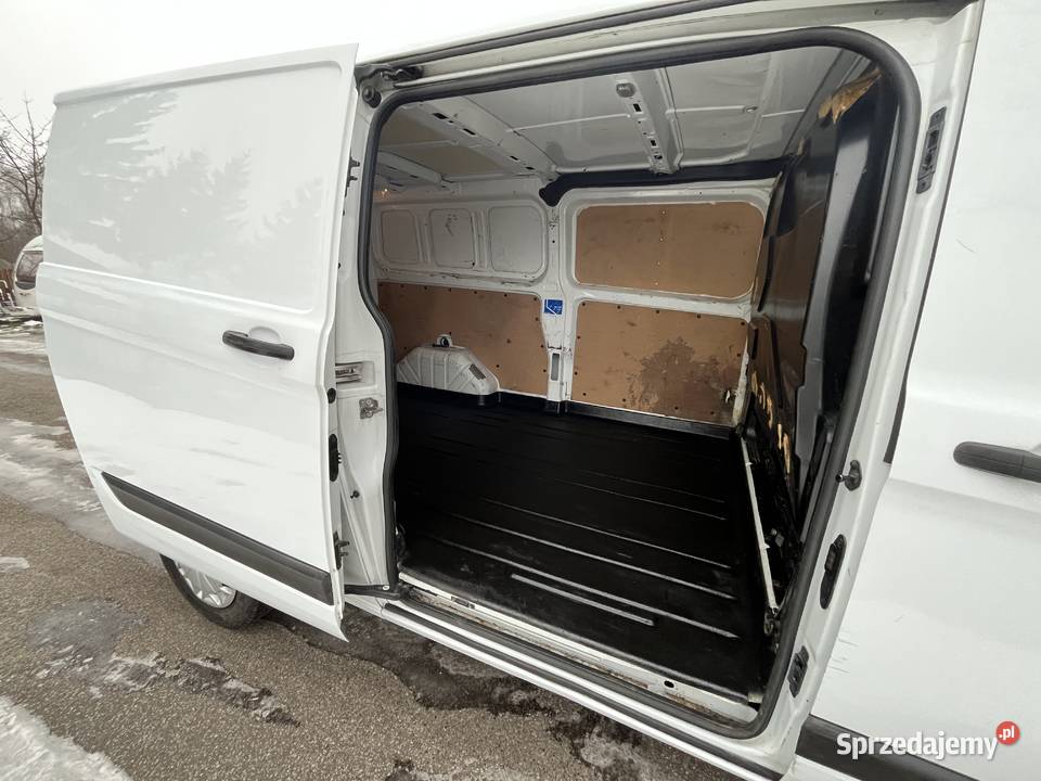 Ford Transit Custom Long Klima Hak 22 155 światła przeciwmgłowe łódzkie Poddębice sprzedam