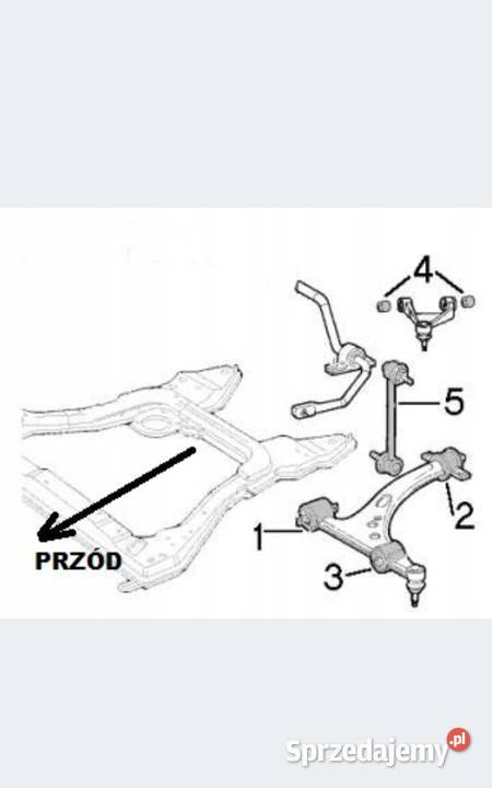Tuleja wahacza przedniego alfa Romeo 166 Rok produkcji 2022 Biszcza sprzedam