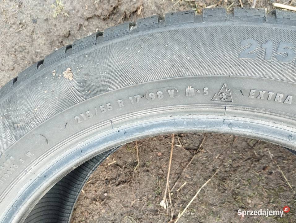 Opony zimowe 215 55 17 Hucisko
