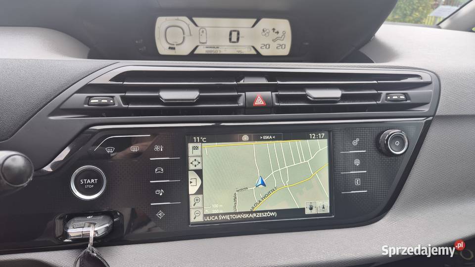 PICASSO 16 HDI 116 bezwypadkowy serwisie czujnik zmierzchu C4 Picasso Rzeszów sprzedam