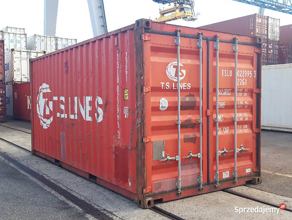 Kontener morski magazynowy 20DV 6 metrowy opolskie