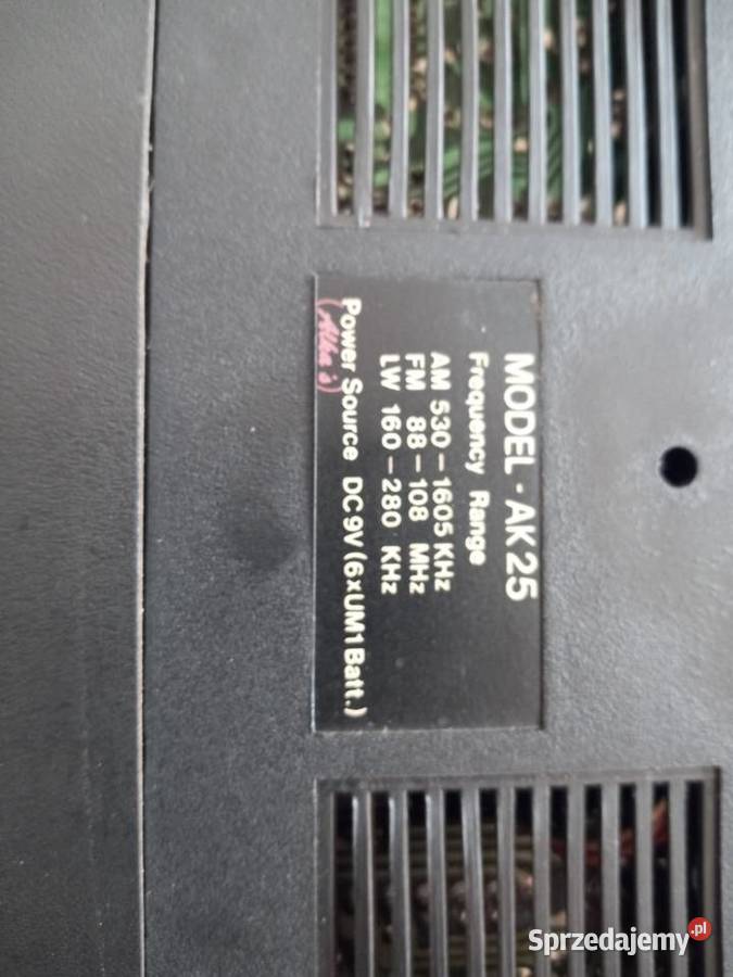 Radiomagnetofon ALC INTERNATIONAL Szczecinek