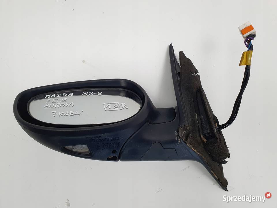 LUSTERKO Mazda Rx8 0312r LEWE KIEROWCY 7 Pin lubelskie Rudka