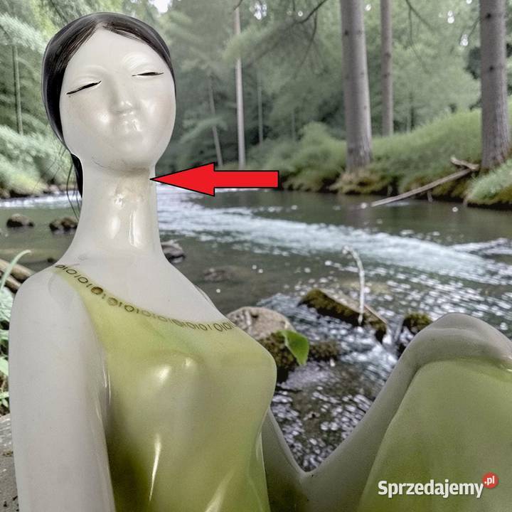 WYPRZEDAŻ dziewczyna wodą zielona Hollohaza Bronisze sprzedam