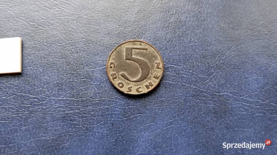 Stare monety 5 groszy 1934 Austria