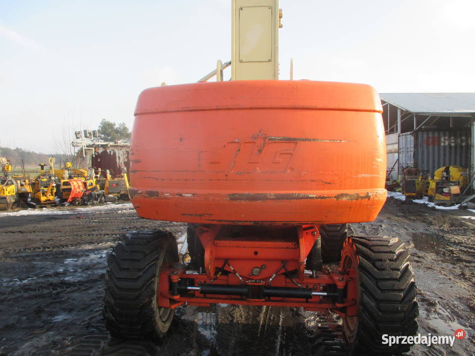 Podnośnik koszowy teleskopowy 28 m JLG 860SJ 4x4 Dźwigi, podnośniki Pleszew
