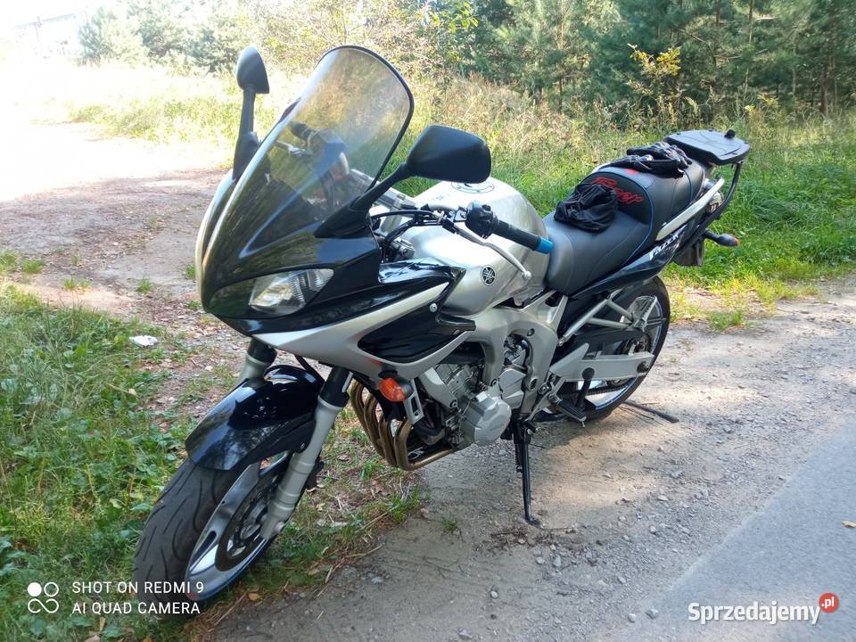 Zadbana Yamaha Fz6 Kufer IXIL Dodatki Rok produkcji 2004 Czarnocin