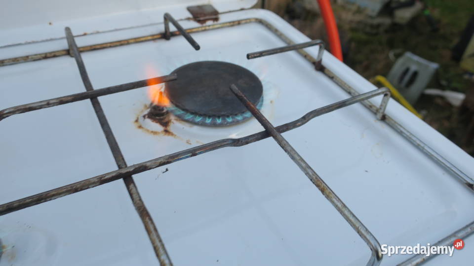 Kuchenka gazowa 3 palniki termopara Enders wolnostojące Kuchenki i piekarniki Wrzosowo