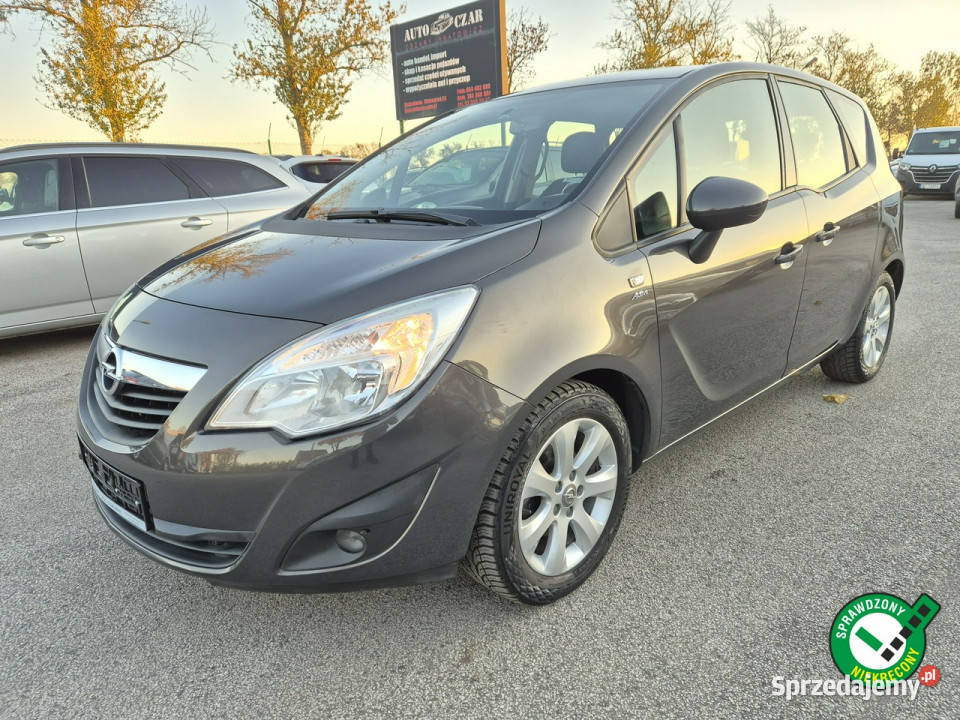 Opel Meriva 14Turbo 120 Zarejestrowana II 2010 lakier metallic