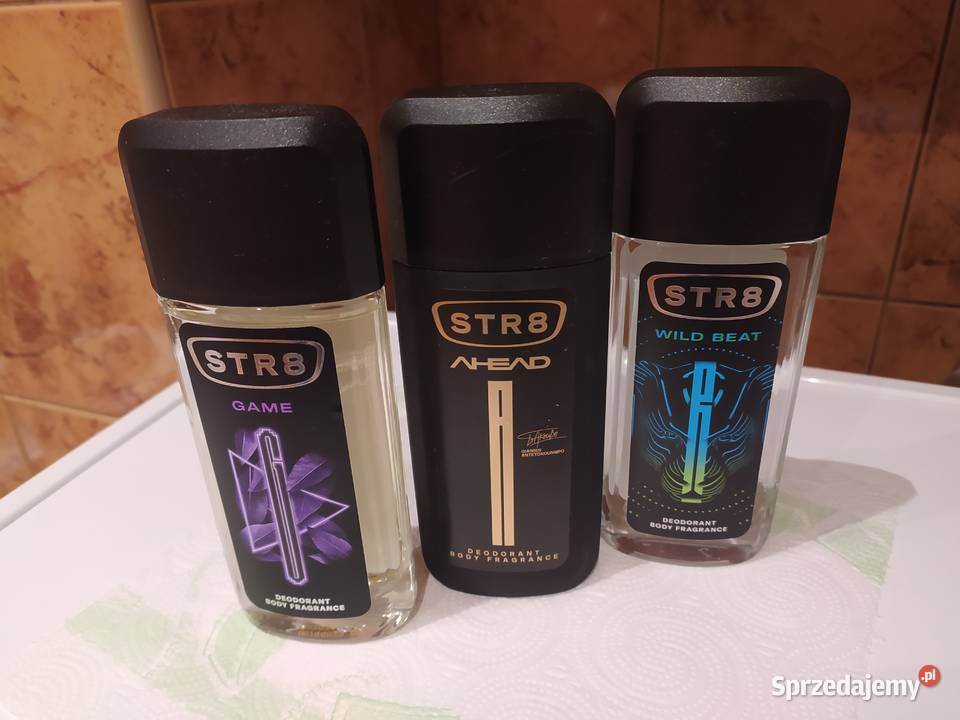STR8 dezodorant perfumowany szkło zestaw fajny Głuchołazy