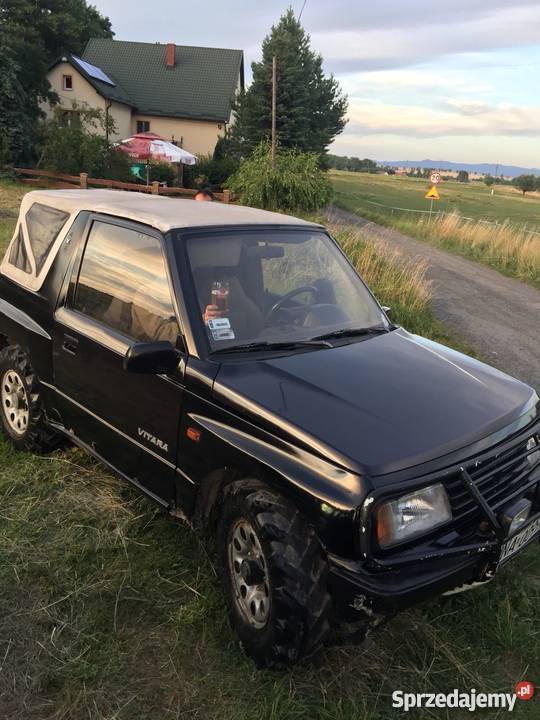 Suzuki Vitara 16 GAZ pełna elektryka IDEALNA Rok produkcji 1994 Szczytna