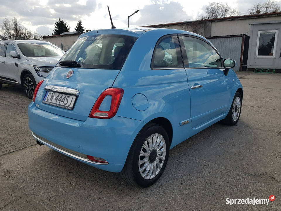Fiat 500 12 Benzyna Klima Panorama Zarejestrowany w Polsce 500