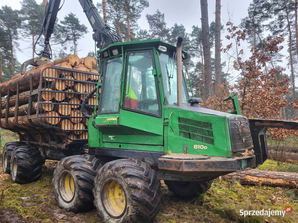 Forwarder John Deere 810D sprzedam