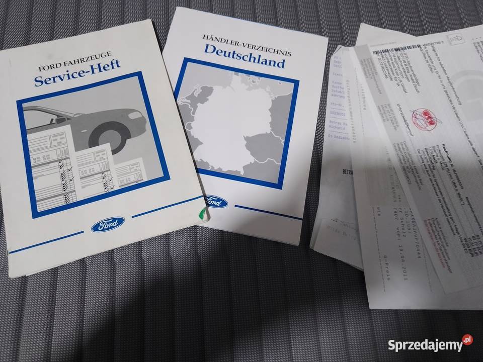 Ford Fiesta 1997 Książka Gwarancyjna Serwisowa łódzkie Łódź sprzedam