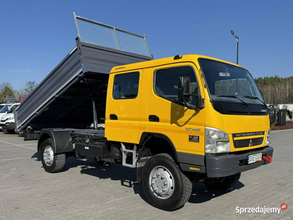 Mitsubishi Canter Fuso 4x4 17C18D 49180 Wywrotka Widełki
