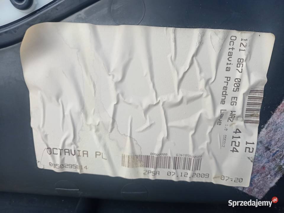 Boczek drzwi skoda octavia 2 osobowe dolnośląskie Magnice
