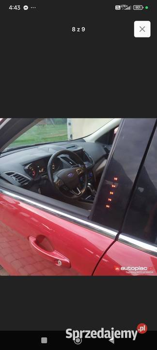 Ford Kuga 15 2018 4x4 elektrycznie ustawiane fotele Ford mazowieckie