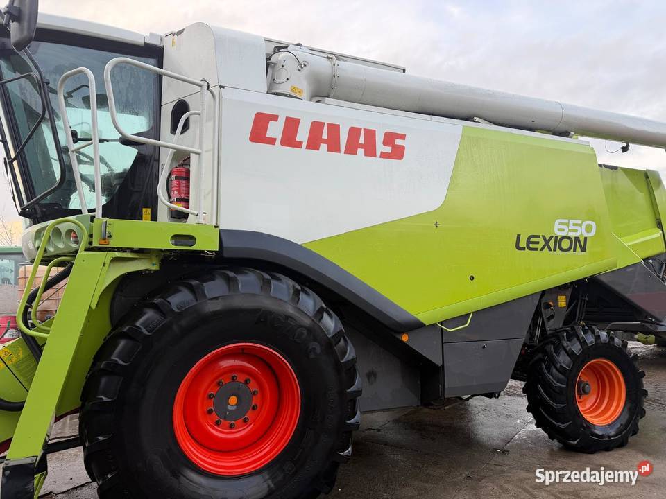 Kombajn Claas Lexion 650 heder V750 pro 2011 w Nowa Ruda