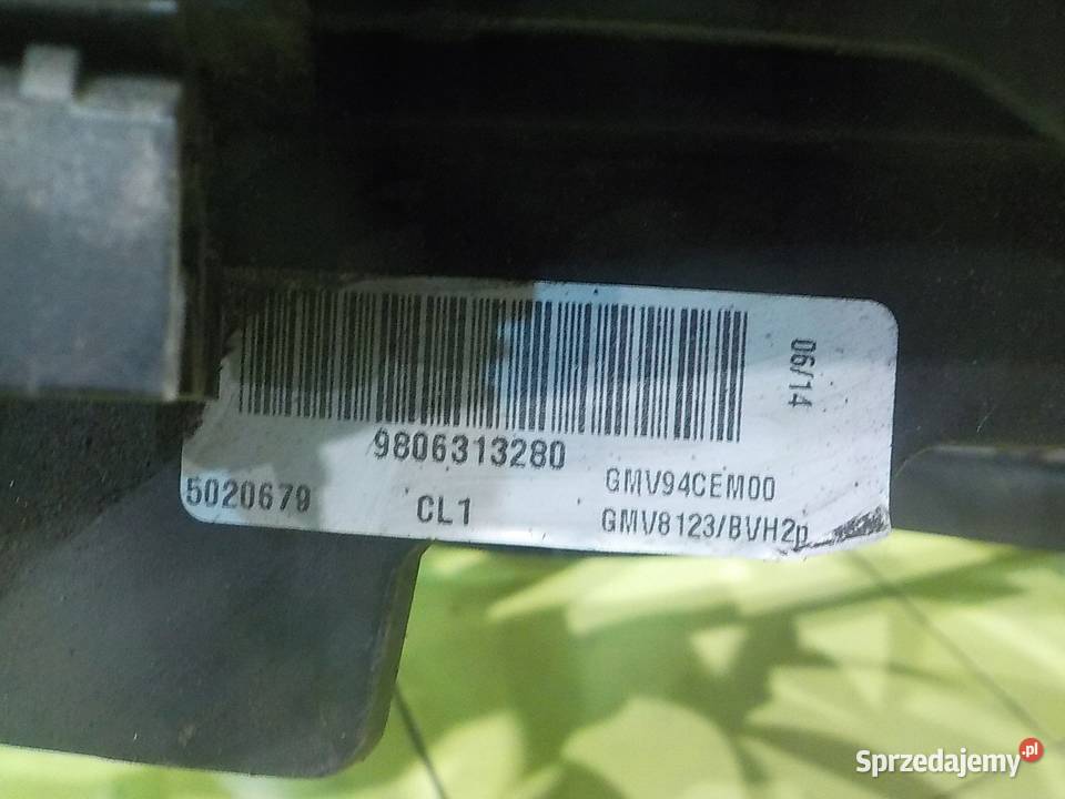 CITROEN C4 PICASSO II 16 EHDI 14r 5D wentylator Suków