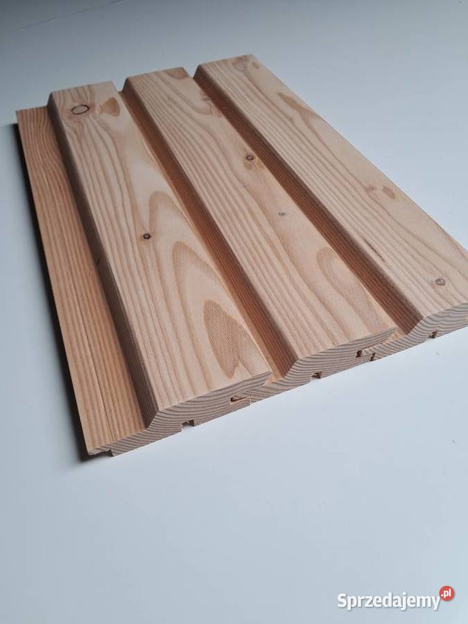 Elewacja romb deska modrzew wielkopolskie Biskupice