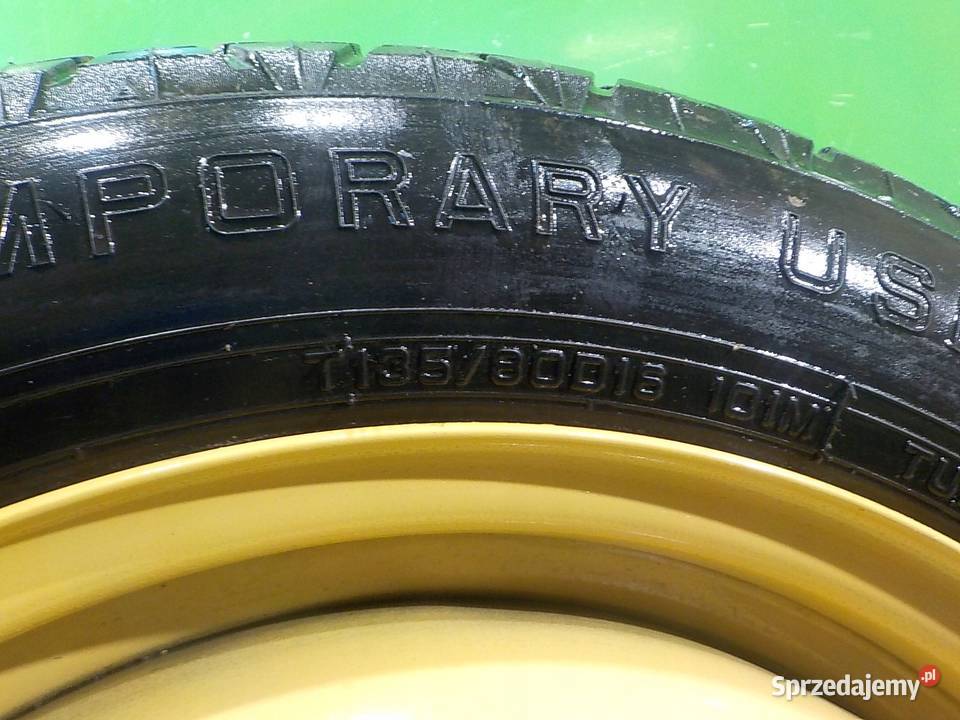 HONDA ACCORD VIII kolo dojazdowe 1358016 5x1143 Opony i felgi mazowieckie Suków