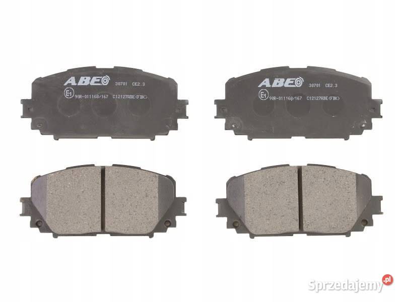 Klocki hamulcowe przód ABE C12127ABE Prius 30 wielkopolskie Poznań