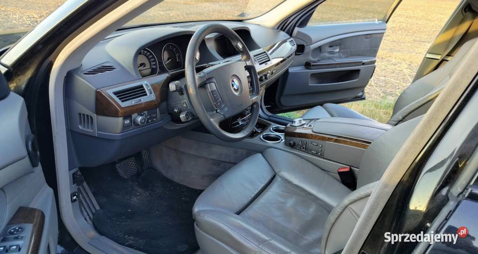 BMW seria 7 e65 v8 LPG zamiana łopatki zmiany biegów Seria 7 Samochody osobowe Rzeszów