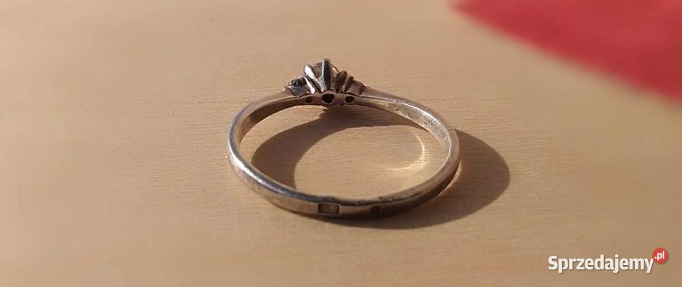 Pierścionek srebro 925 178mm Cieszyn