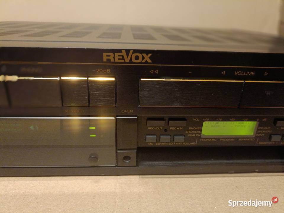 Wzmacniacz audio REVOX B 250S Wzmacniacze i pokrewne wielkopolskie Poznań
