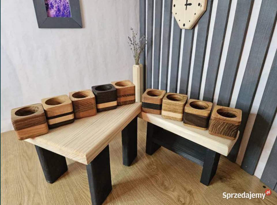 Drewniane formy do świec Zgierz sprzedam