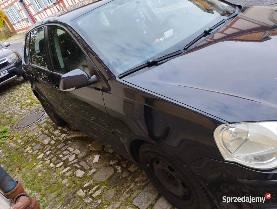 VW Polo 2008 14 TDI sprowadzony welurowa tapicerka Jastrzębie-Zdrój