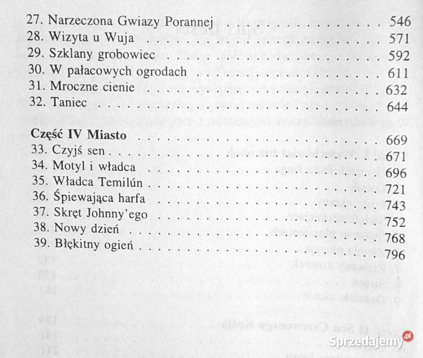 Miasto złocistego cienia Tad Williams sprzedam