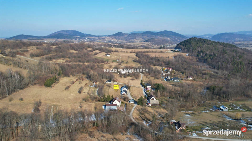 sprzedaży gruntu Dobra 1663m2 małopolskie