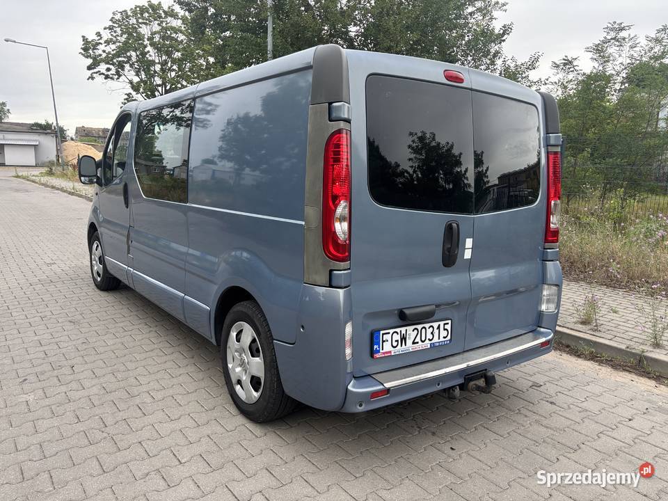 Opel Vivaro L2H1 20 benzynaLPG wersja 5osobowa Kostrzyn nad Odrą